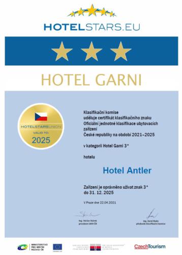 certifikát